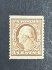US Stamp Scott #354 1909 Washington 4c Coil DLWM Mint NH OG. — photo 1