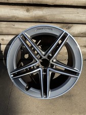1 X Genuine 19” MERCEDES C63 AMG W205 S205 9.5 J REAR Alloy Wheel A2054010601