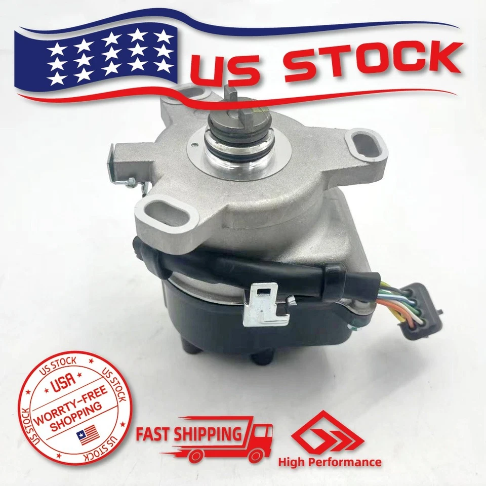 OEM Ignition Distributor For 1999-2001 Honda CRV CR-V 8 Prong Plug 30100-P6T-T01 Foto 4 de 4