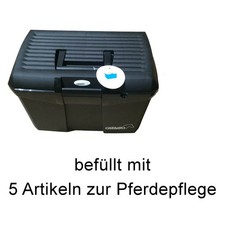 CATAGO Pferde Putzbox mit Zubehör - schwarz ...