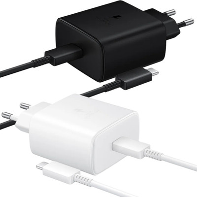 Original Samsung USB C Schnellladegerät 45W Kabel Galaxy S24 S25 Z Fold Flip 7 6
