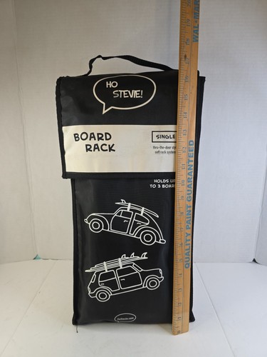 Ho Stevie! Surfboard Car Roof Board Rack Padded System Holds Up to 3 Boards - Foto 2 di 11