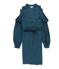 bar III Womens Cold-Shoulder A-line Dress, curaconights, XXS