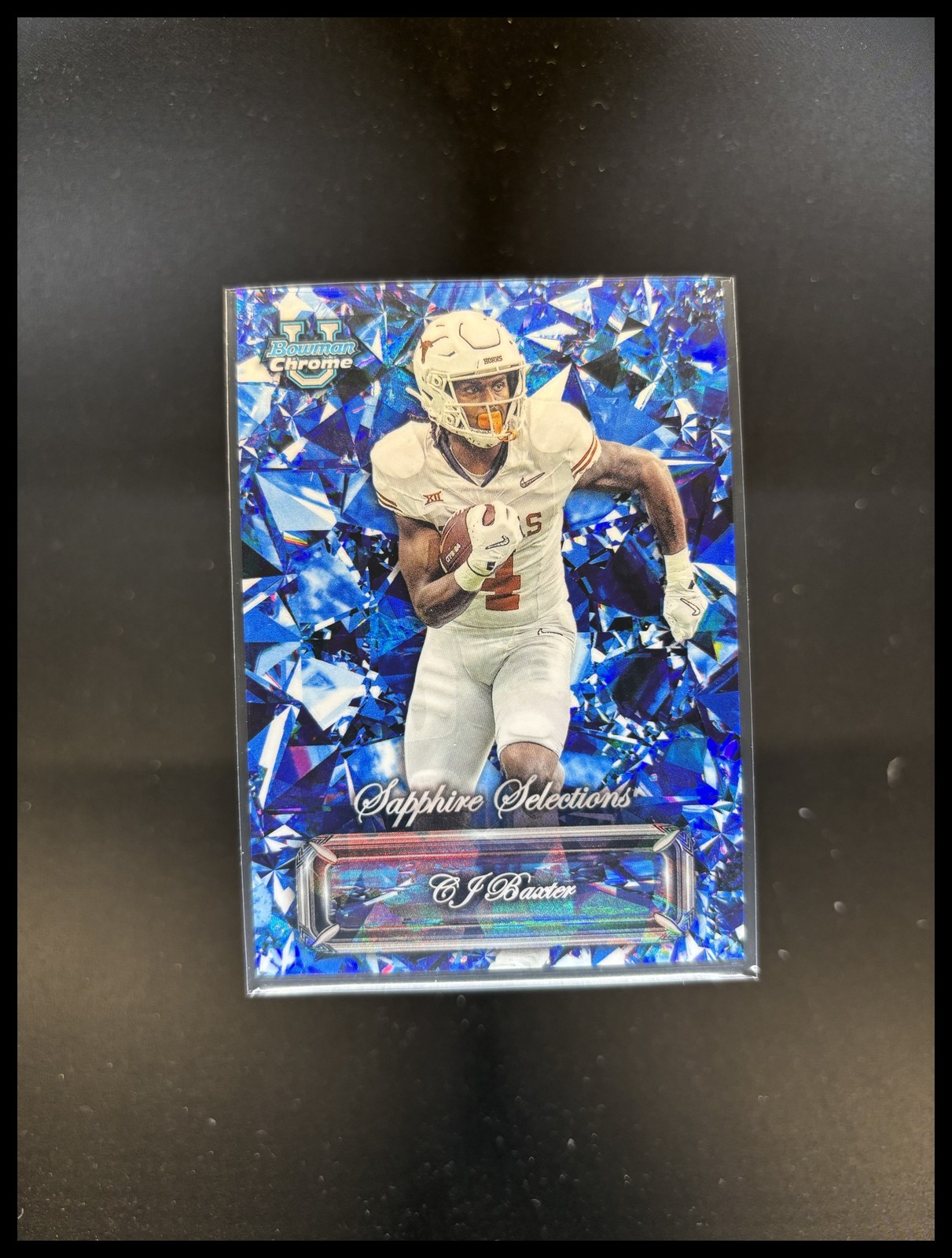 2024 Bowman Chrome University Sapphire CJ Baxter Selections #SS-6