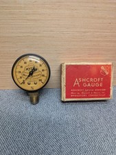 Vintage Myers Water Systems 0-100 Psi Pressure Gauge 2 W Ashcroft Box Usa