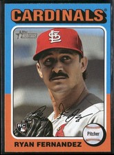 2024 Topps Heritage High Number - Ryan Fernandez #702 (RC) - Cardinals