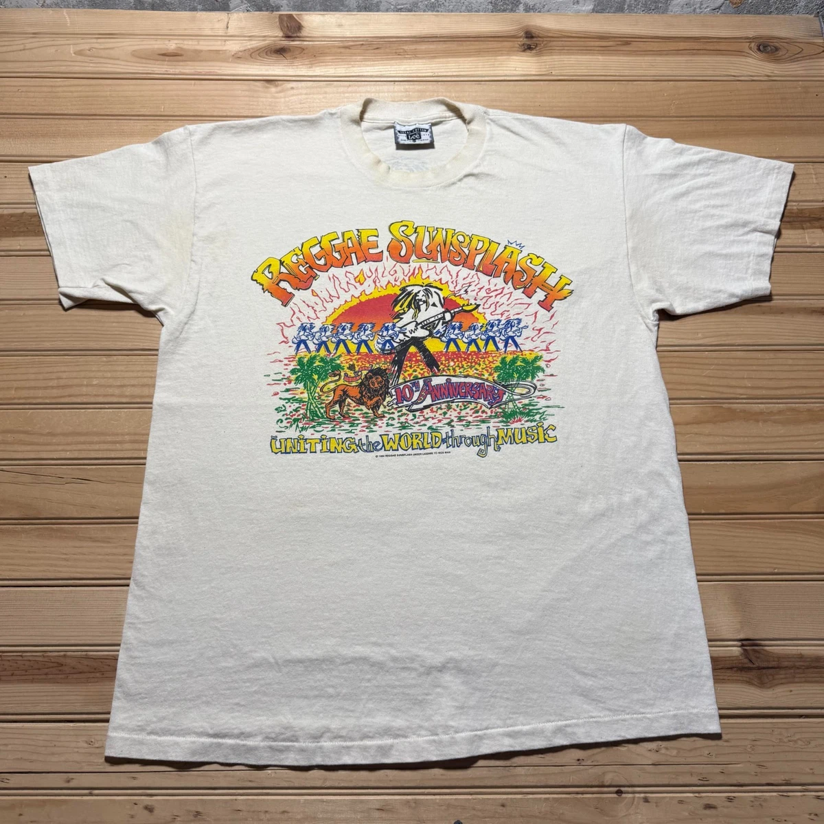 Vintage 1994 Reggae Sunsplash 10th Anniversary World Tour Concert