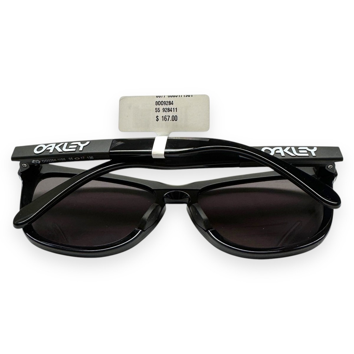 Oakley Frogskins OO9284-1155 Sunglasses Matte Gloss Black Prizm