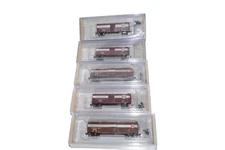 Bachmann Silver Series Rolling Stock N Scale PRR Merchandise Service Lot x 6 NOS