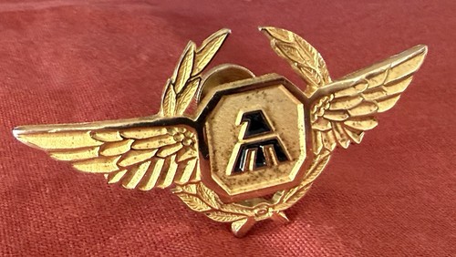 1980’s Mexicana Airlines Captain First Second Officer Pilot Hat Badge Crew Cap - Picture 2 of 4