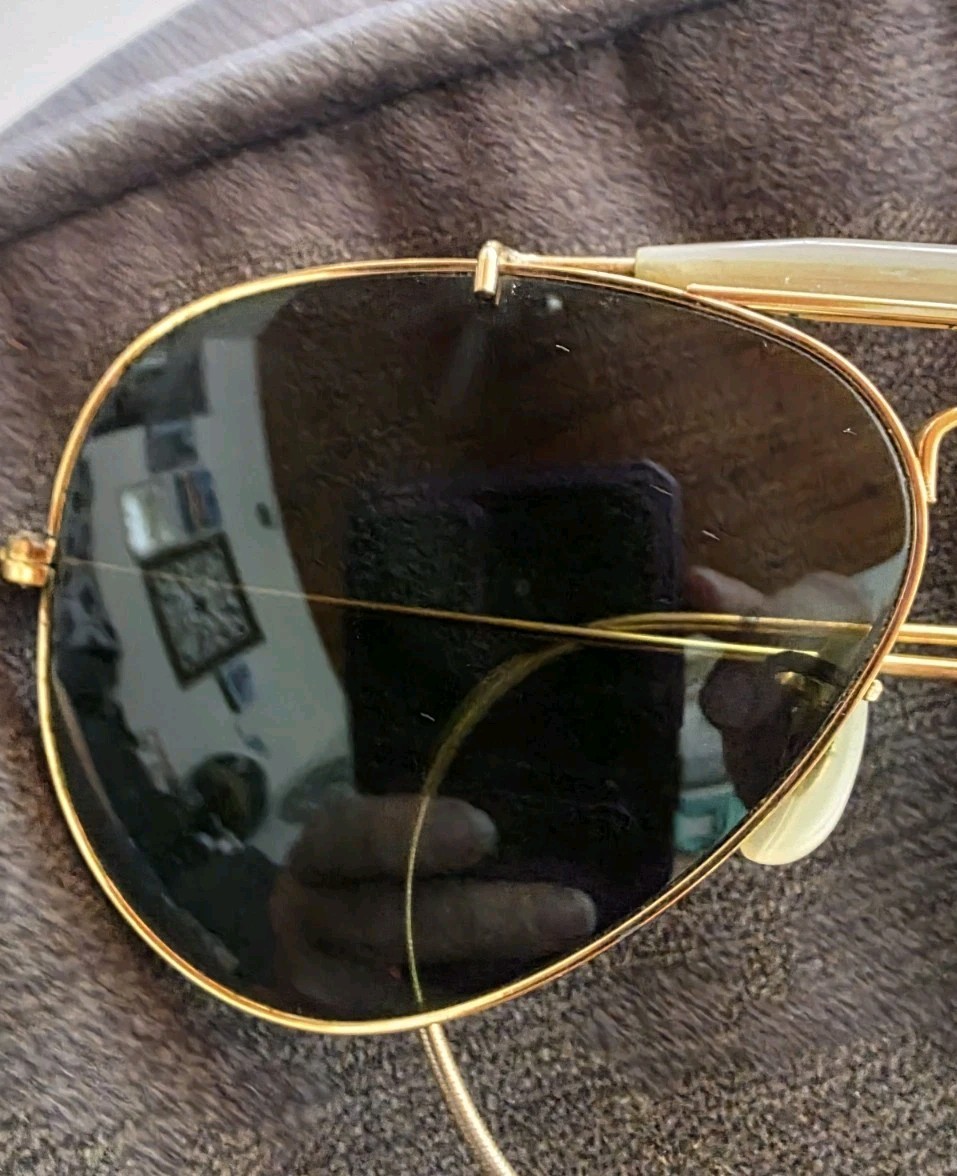 Ray-Ban Bausch & Lomb 58014 Aviators Vintage Sunglasses USA | eBay