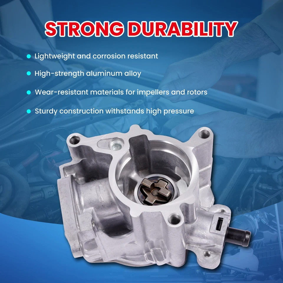 724807290 Brake Vacuum Pump for Audi A4 Quattro A5 A6 allroad Q5 TT B8 C7 2.0L - Image 4 of 4