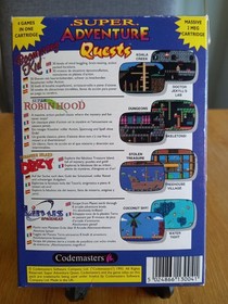 NES Codemasters Super Adventure Quests Boxed Complete with Box  Protector