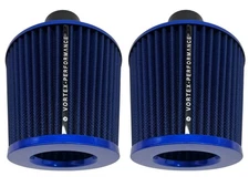 Fits BMW Cold Air Dual Cone Intake For N54 Motors BLUE V3