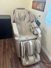 RELX Massage Chair Full Body Zero Gravity SL-Track Shiatsu Massage Chair, 12 ...