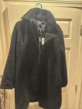 COZY SHERPA TEDDY JACKET Cognac Size M🥃