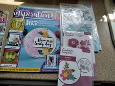 Crafter's Inspiration Magazine + 4 items- Issue 5,Summer,New.