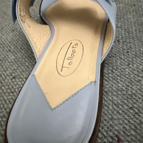 Talbots Cornflower Blue womens shoes size 8 M - Picture 13 of 18