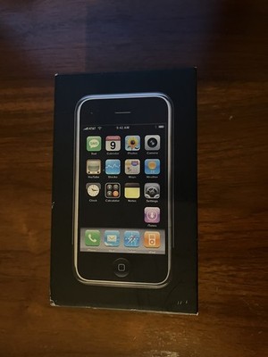 Old Stock Apple iPhone 1st Generation 2g 8gb - Rare 13 icon 02 Empty Box