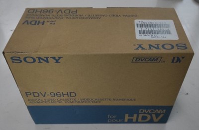 10 x Sony PDV-96HD Digital Video Cassette HDV DVCAM Advanced Metal Tape