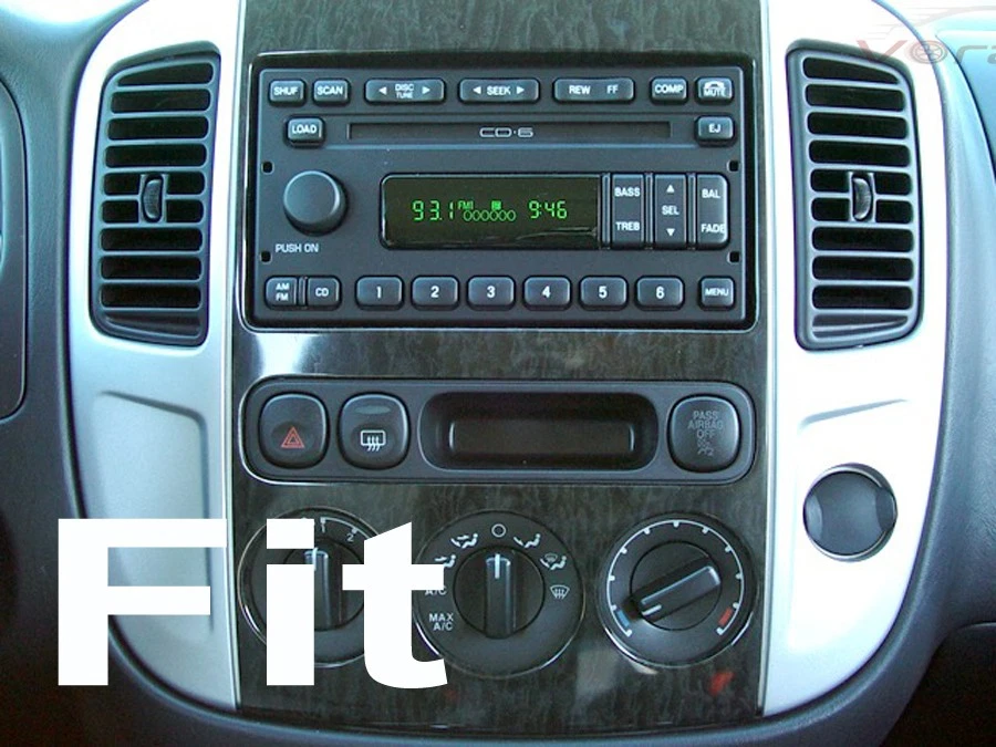 For 2005–2007 Mercury Mariner Android 13 GPS Stereo Radio GPS, Wireless CarPlay Foto 2 de 4