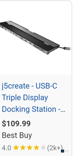 j5 Create USB-C Dual HDMI Docking Station 10 In 1 Functions - Picture 2 of 3