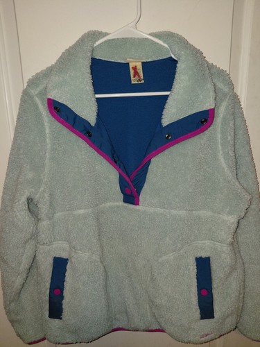 LL Bean Sherpa Pullover Womens Large