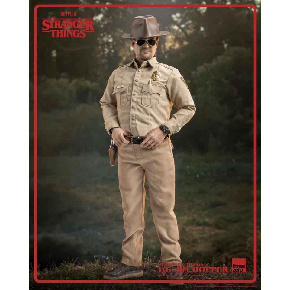 Threezero Stranger Things - Jim Hopper 1/6 - Imagen 3 de 4