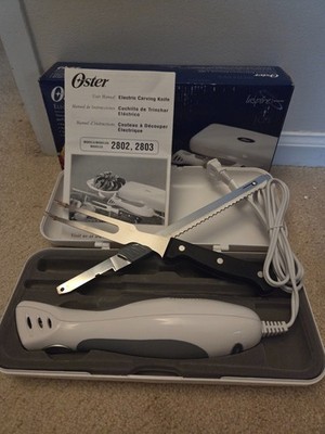 Oster Electric Knife and Case - Mod 2803 - Excellent Condition