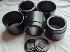 New Lot of Five Hoods for Canon EOS EF 70-200mm f4L ET-74 2x 67mm Pinch Caps