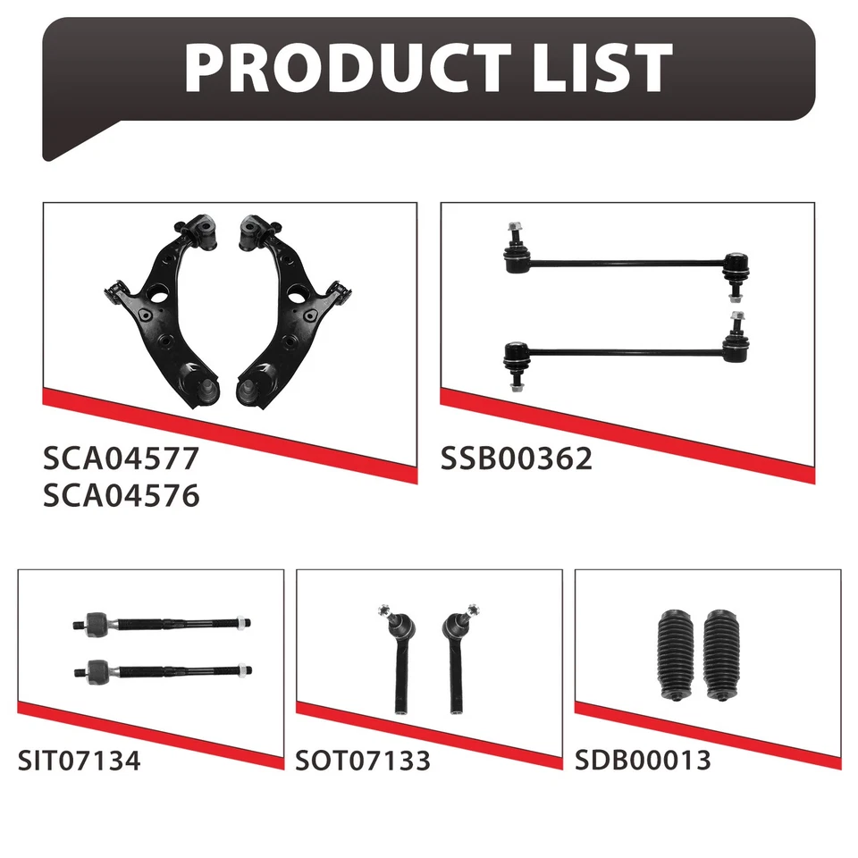 Brazos de control delanteros inferiores izquierdo y derecho para Mazda CX-5 2017 2018 2019 2020 21 2022 Foto 3 de 4