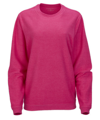 Boxercraft D02 Unisex Long Sleeve Corded Crewneck Sweatshirt