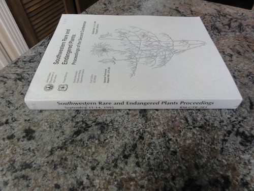 Southwestern Rare Endangered Plants Proceedings 2nd Conference 1995 USDA - Picture 2 of 10