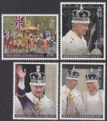 CAYMAN ISLANDS 2024 CORONATION KING CHARLES III ROYALTY