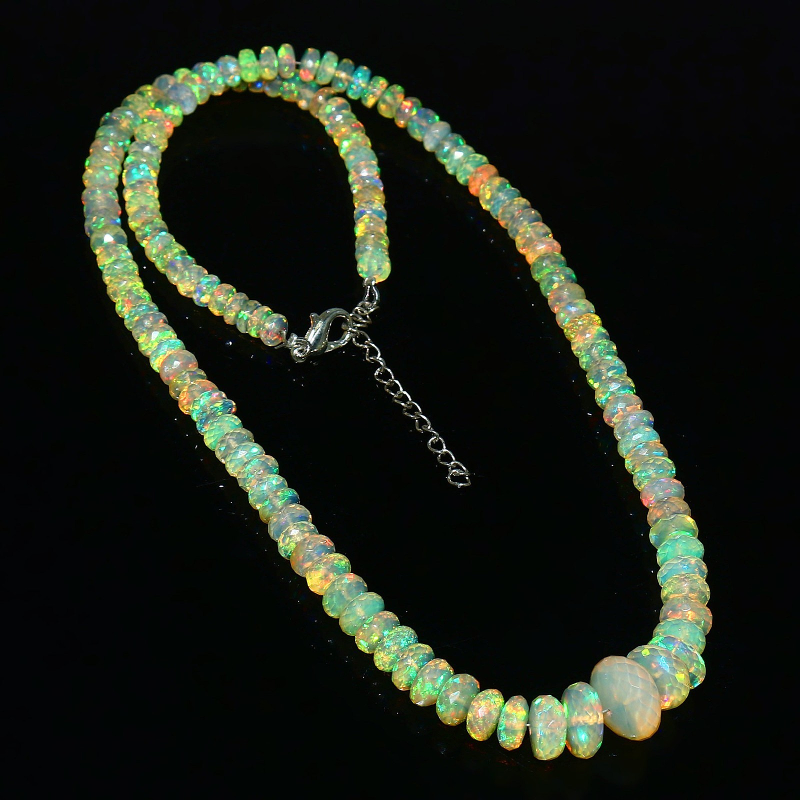 Natural Opal beads, Gemstone opal Berads, Opal Necklace Gift for Friend 229