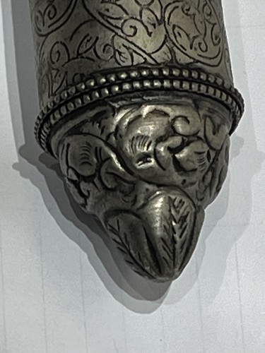 Réplica de tubo de plata portador de mensajes antiguo Lois Hill - Imagen 3 de 9