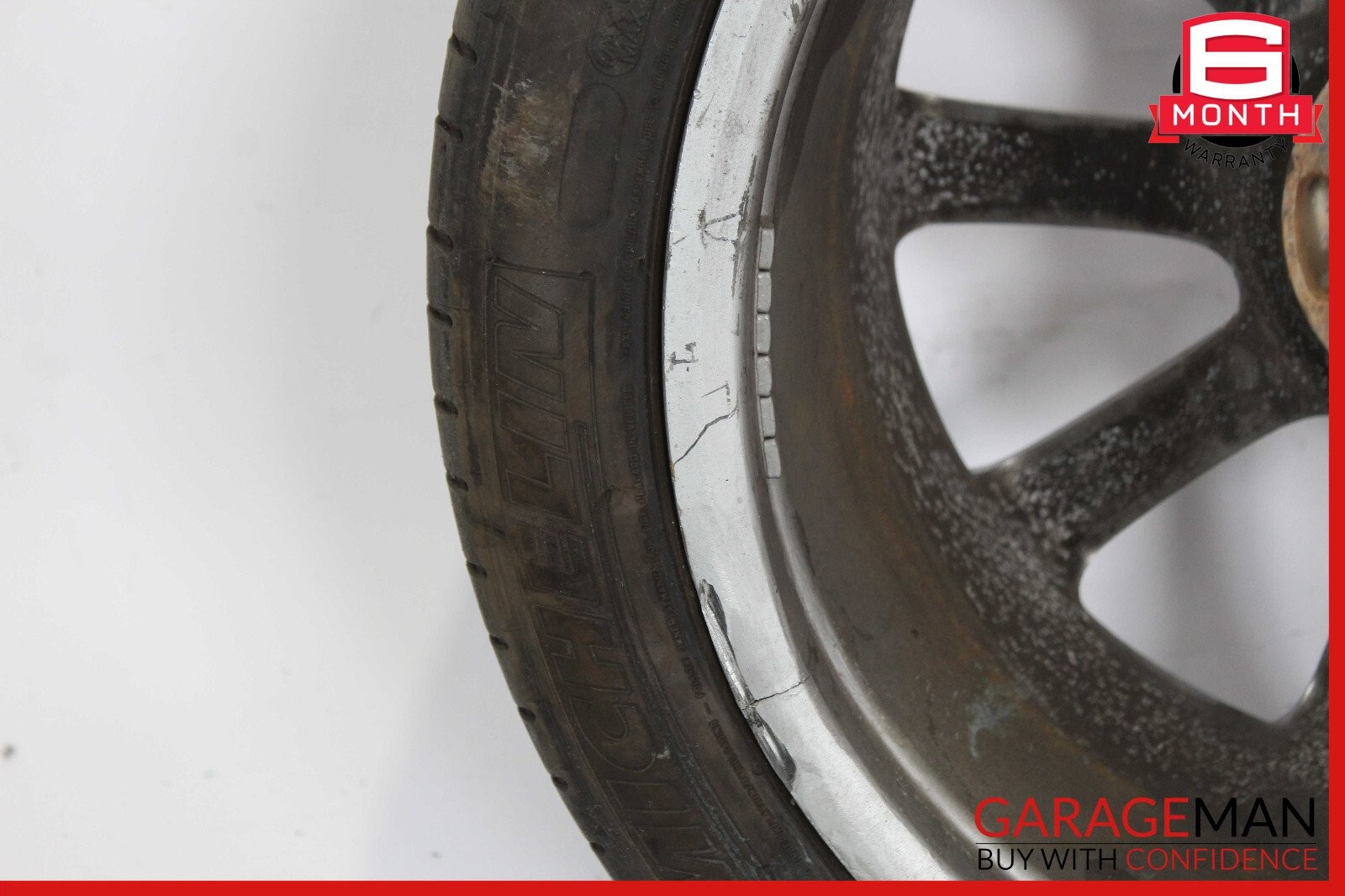 08-10 Maserati Quattroporte Rear Wheel Tire Rim 19" OEM