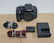 Canon EOS 800D/ T7i DSLR 24.2MP - Digital Camera - W/Battery - Charger - Strap.