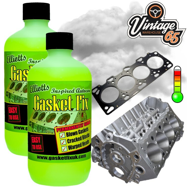 2 x Head Gasket Fix Permanent Cooling System Cracked Block Repair Leak