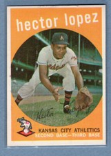 1959 Topps #402 Hector Lopez (a) VG-EX   GO207