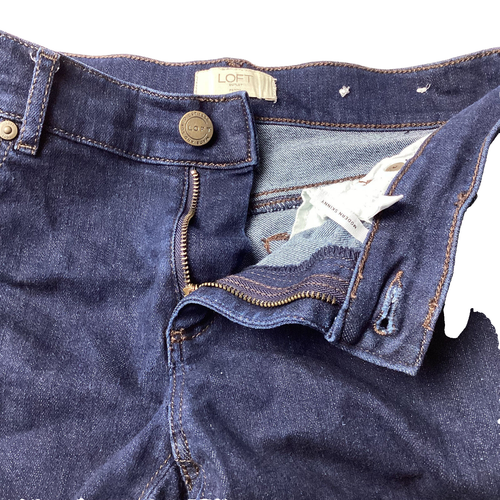 Loft: Blue Jeans, Modern Skinny, Size 4 - Picture 2 of 11
