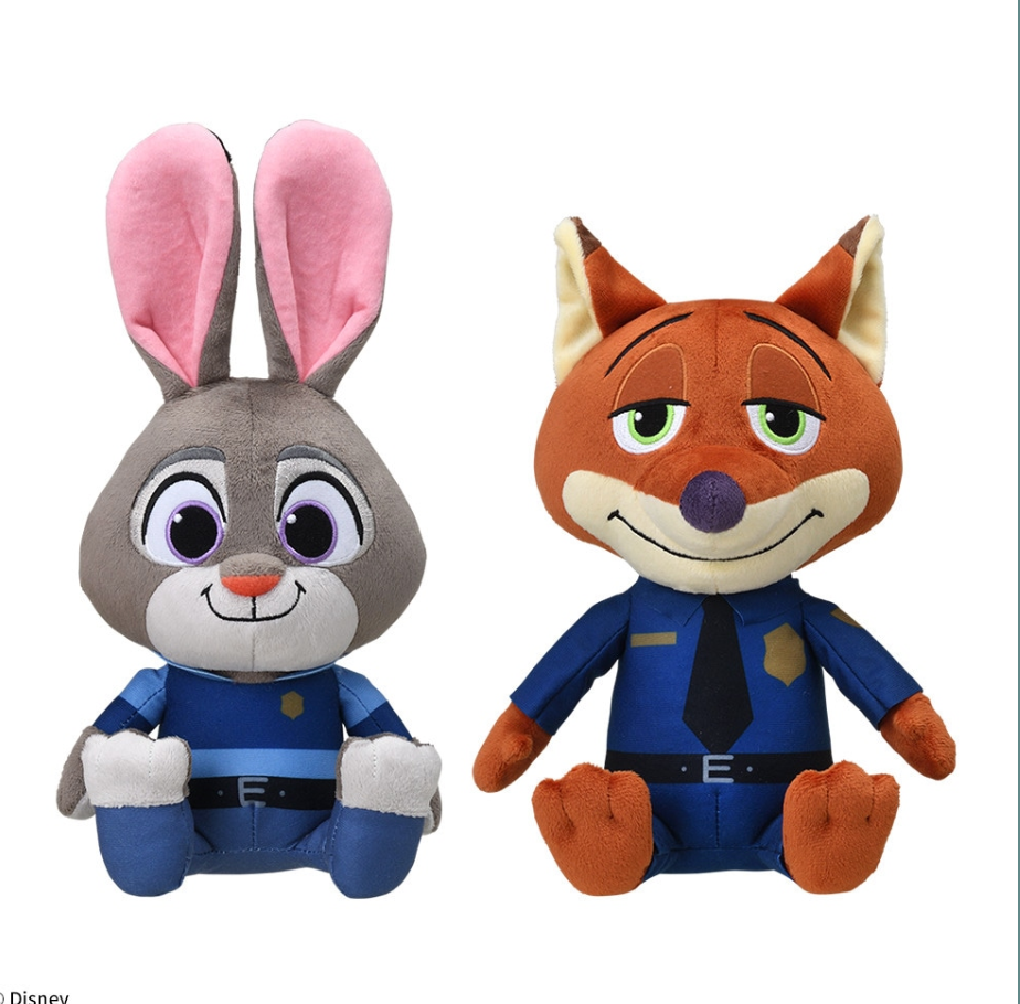 Zootopia M Plush Judy & Nick set 2024 sega 40cm | eBay