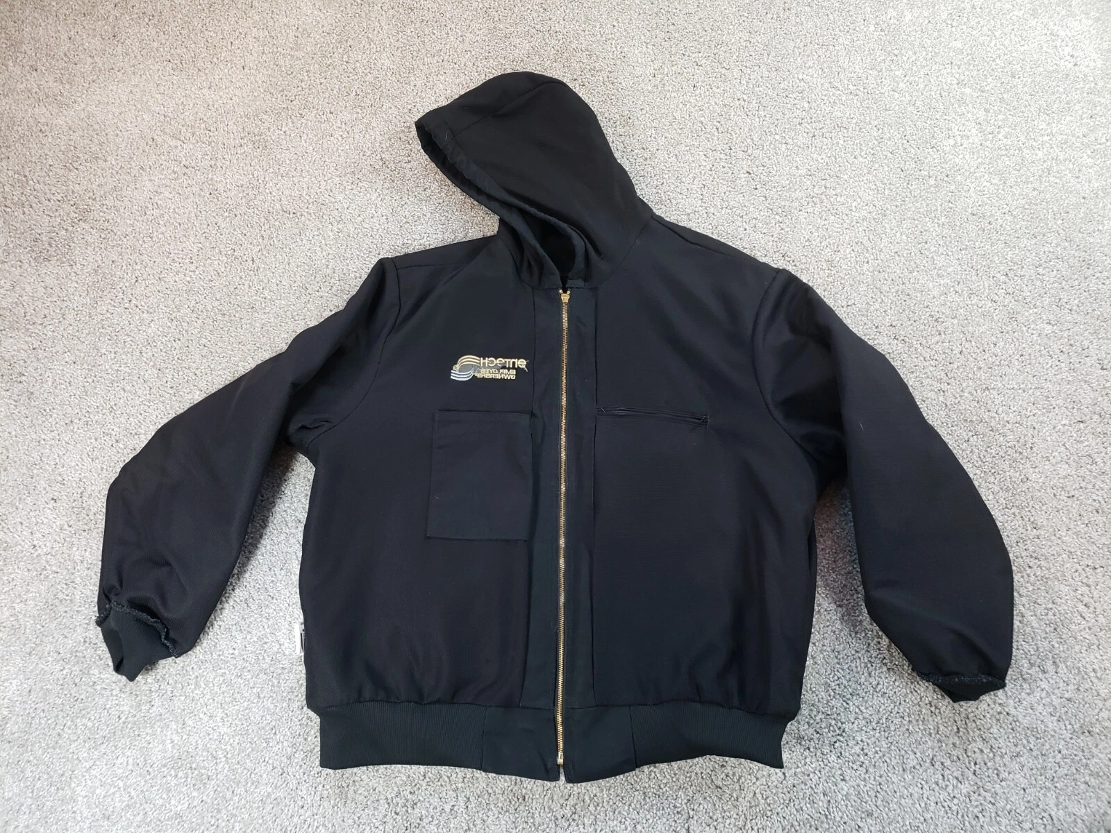 Carhartt Jacket Men Sz 2XL Black Canvas Thermal Lining/Union Labor USA Grunge
Opens in a new window
