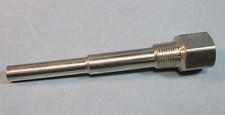Unknown Brand 6-1/4" Long Blunt End Stainless Steel Probe 1/2" OD 