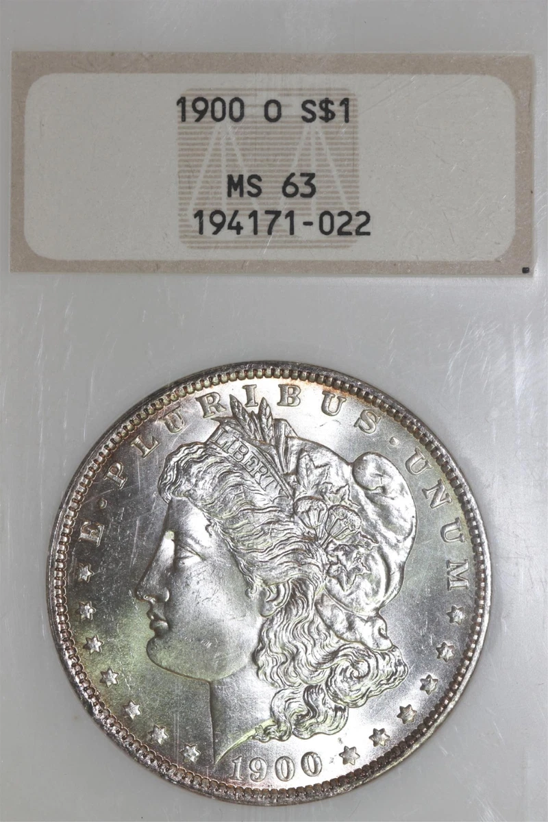 MS 63 Graded 1900 Year Morgan US Dollars (1878-1921) for sale | eBay