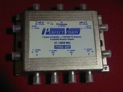 Perfect Vision PVMS-8EP Satellite Multi Switch TV Antenna LNBF