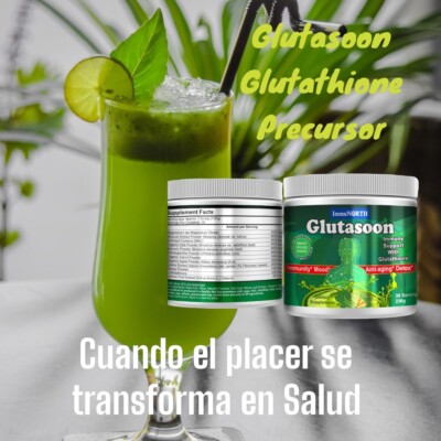 GLUTASOON DELICIOSO  SHAKE GENERADOR DE GLUTATION SIENTE LA DIFERENCIA SOON!