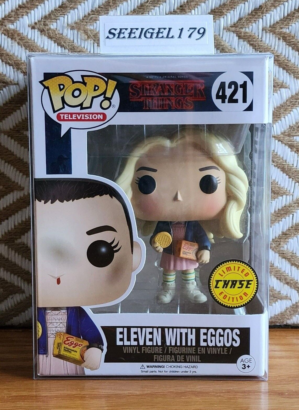 Funko Pop! TV Stranger Things Eleven with Eggos Chase Version #421