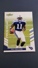 PAUL WILLIAMS 2007 SCORE FOOTBALL RC ROOKIE CARD # 332 B0070. rookie card picture