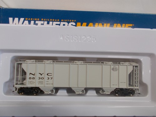 WALTHERS MAINLINE ~ COCHE TOLVA 3 BAHÍAS CENTRAL DE NUEVA YORK 50' # 883037 ~ ESCALA HO | Zustand: New